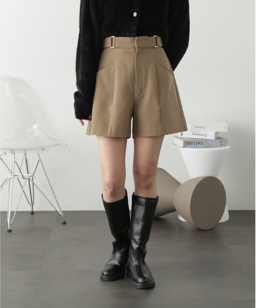 FREE'S MART（フリーズマート）の「ウエストベルトショートパンツ（その他パンツ・レディース・ブラック/ベージュ系その他・SMALL/MEDIUM）」の13枚目の写真
