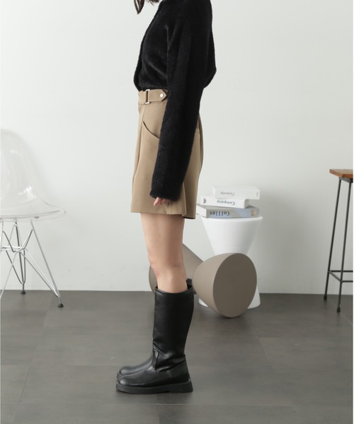 FREE'S MART（フリーズマート）の「ウエストベルトショートパンツ（その他パンツ・レディース・ブラック/ベージュ系その他・SMALL/MEDIUM）」の15枚目の写真