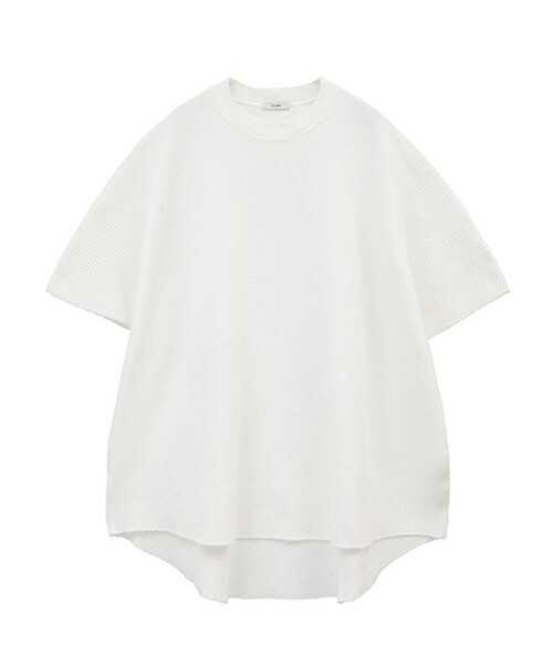 FREAK'S STORE(フリークスストア)の「CLANE/クラネ THERMAL BIG TOPS/サーマル ビッグ トップス(Tシャツ/カットソー・レディース・ホワイト・ONE SIZE)」の10枚目の写真
