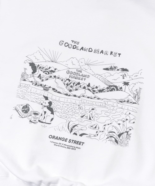 THE GOODLAND MARKET(ザグッドランドマーケット)の「ザ グッドランド マーケット THE GOODLAND FOODIE(パーカー・メンズ・オフホワイト・MEDIUM/LARGE)」の4枚目の写真