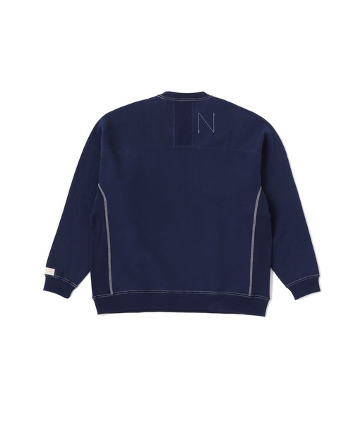 NEW BALANCE(ニューバランス)の「1000 スウェットクルーオーバーサイズフィット(スウェット・メンズ・ネイビー・SMALL/X-LARGE/MEDIUM/LARGE)」の2枚目の写真