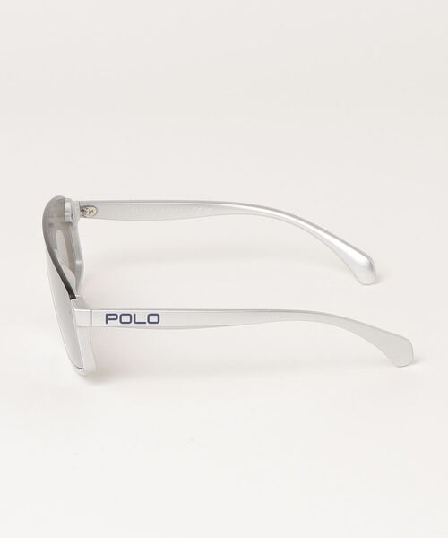 POLO RALPH LAUREN(ポロ ラルフ ローレン)の「ミラード シールド サングラス(サングラス・メンズ・グレー系3・ONE)」の5枚目の写真