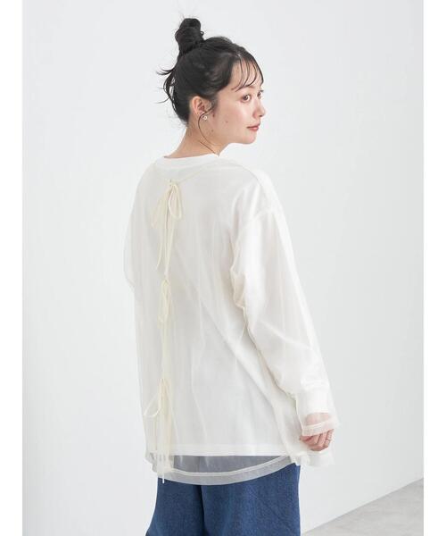 セール】前後2WAYシアープルオーバー（Tシャツ/カットソー