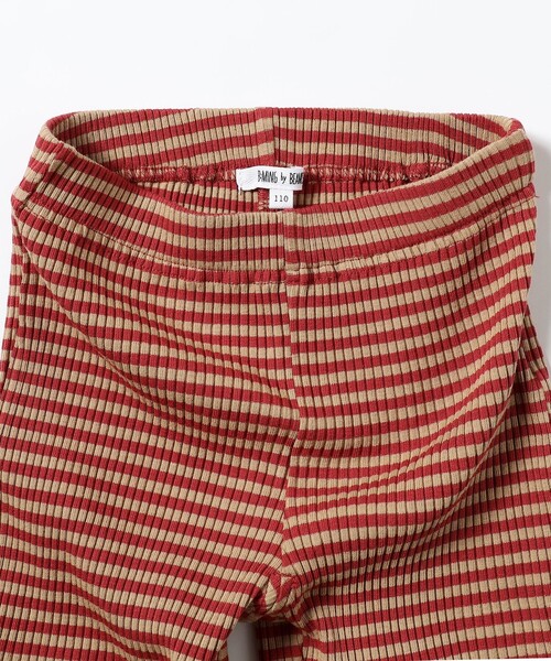 B:MING by BEAMS(ビーミングバイビームス)の「B:MING by BEAMS / テレコ ボーダー ショートパンツ(100~140cm)(その他パンツ・キッズ・レッド/グリーン・140/130/120/110/100)」の12枚目の写真