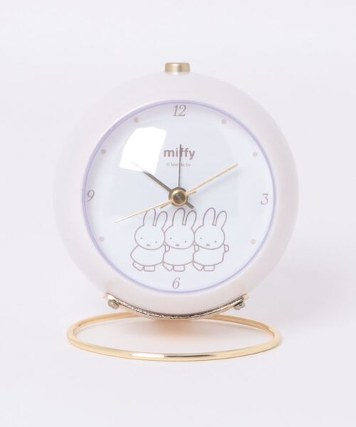 miffy 】 ミッフィー リングクロック（置時計）｜Miffy（ ミッフィー