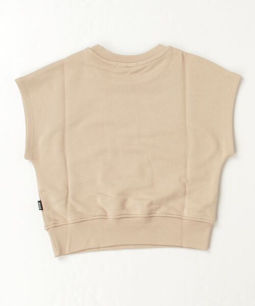 MSGM(エムエスジーエム)Kids & Junior ブランドロゴフレンチスリーブスウェットプルオーバー