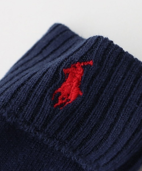POLO RALPH LAUREN(ポロ ラルフ ローレン)の「POLO RALPH LAUREN Layette ワンポイント 折り返しベビーソックス 04885465(ベビーシューズ/ベビーソックス・キッズ・ネイビー系/クリーム/ピンク系/ホワイト/ネイビー・9-11cm/11-13cm)」の12枚目の写真