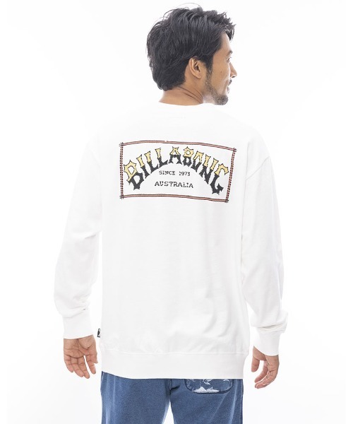 BILLABONG（ビラボン）の「【直営店限定】BILLABONG メンズ R STYLE SMU トレーナー 【2024年春夏モデル】/ビラボンバックプリントロゴスウェット（スウェット・メンズ・オフホワイト/ブルー/ブラック系その他・MEDIUM/LARGE/X-LARGE）」の6枚目の写真