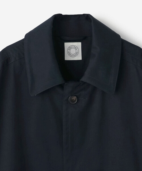 ORCIVAL メンズ コットンギャバジンバルカラーコート ネイビー 4 SALE 20%OFF】[OR-A0583CGB]ORCIVAL(オーチバル/オーシバル