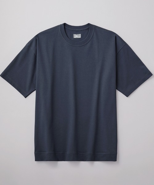 BODY WILD(ボディーワイルド)の「BODY WILD/ボディワイルド Tシャツ ドロップショルダー(Tシャツ/カットソー・メンズ・ブラック/ホワイト/グレイッシュブルー・SMALL/MEDIUM/LARGE/X-LARGE)」の3枚目の写真