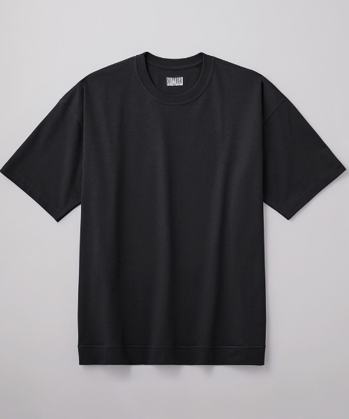 BODY WILD(ボディーワイルド)の「BODY WILD/ボディワイルド Tシャツ ドロップショルダー(Tシャツ/カットソー・メンズ・ブラック/ホワイト/グレイッシュブルー・SMALL/MEDIUM/LARGE/X-LARGE)」の2枚目の写真