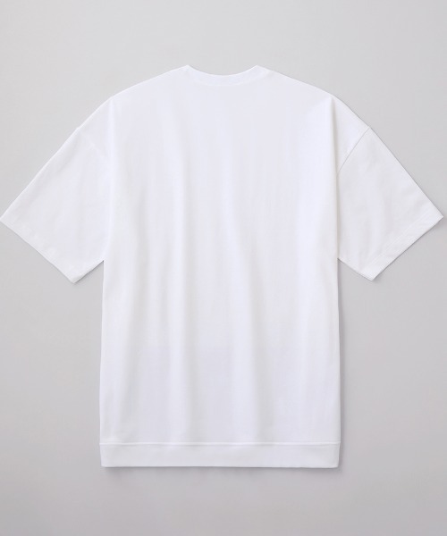 BODY WILD(ボディーワイルド)の「BODY WILD/ボディワイルド Tシャツ ドロップショルダー(Tシャツ/カットソー・メンズ・ブラック/ホワイト/グレイッシュブルー・SMALL/MEDIUM/LARGE/X-LARGE)」の5枚目の写真
