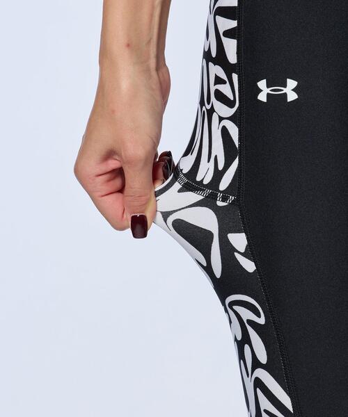 UNDER ARMOUR（アンダーアーマー）の「UAヒートギア プリント レギンス（トレーニング/レディース）（レギンス/スパッツ・レディース・ブラック・XL/L/M/S）」の5枚目の写真