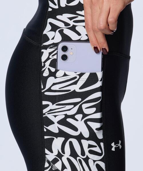 UNDER ARMOUR（アンダーアーマー）の「UAヒートギア プリント レギンス（トレーニング/レディース）（レギンス/スパッツ・レディース・ブラック・XL/L/M/S）」の6枚目の写真