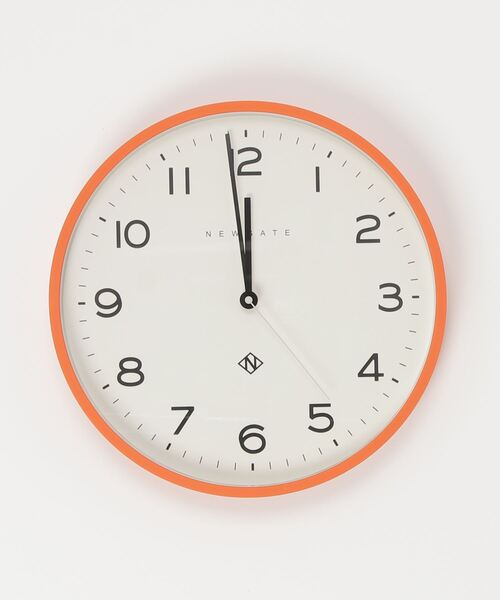 NEWGATE（ニューゲート）の「Newgate Number Three Echo NUMTHR129K ニューゲート ウォールクロック ナンバー スリー エコー 掛け時計（掛け時計・レディース・オレンジ・FREE）」の10枚目の写真