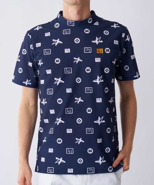 【着用1回】Loudmouth 吸汗速乾UVシャツ 3L tシャツ LOUDMOUTH/ラウドマウス ゴルフウェア ブランド ロゴ
