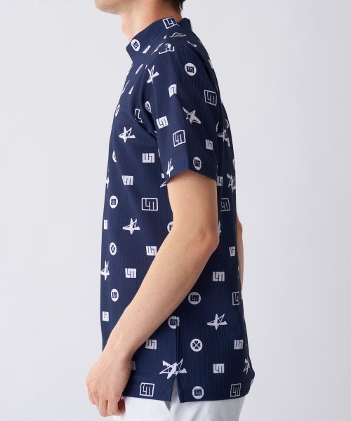 【着用1回】Loudmouth 吸汗速乾UVシャツ 3L tシャツ LOUDMOUTH/ラウドマウス ゴルフウェア ブランド ロゴ
