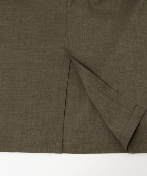 NAVY(ネイビー)の「NAVY杢調麻ライクワンピース+インナーTシャツSET アンサブル(ワンピース・レディース・ブラック/カーキ/ブラウン・S/M/L/XL)」の15枚目の写真