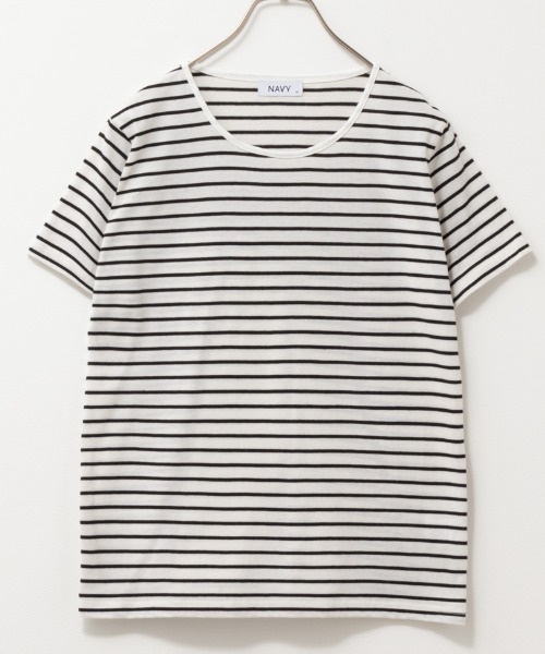 NAVY(ネイビー)の「NAVY杢調麻ライクワンピース+インナーTシャツSET アンサブル(ワンピース・レディース・ブラック/カーキ/ブラウン・S/M/L/XL)」の16枚目の写真