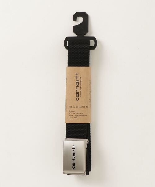 Carhartt WIP(カーハートダブリューアイピー)の「【Carhartt WIP / カーハートダブリューアイピー】CLIP BELT CHROME(ベルト・メンズ・その他5/その他3/その他2/その他1/その他4/ブラック・FREE)」の2枚目の写真