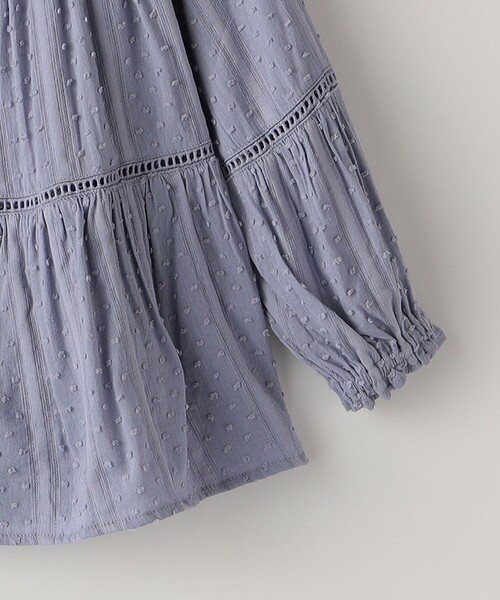 SHIPS(シップス)の「SHIPS KIDS:100~130cm / スナップ ボタン ティアード ブラウス(シャツ/ブラウス・キッズ・ライトブルー/ホワイト・100/110/120/130)」の17枚目の写真