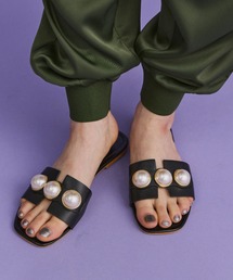 manana suerte | BIGパールサンダル(サンダル)