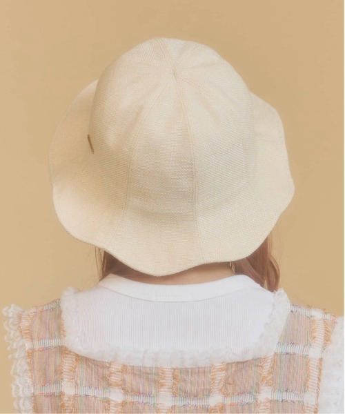 kaorinomori（カオリノモリ）の「kaorinomori ボンボンチューリップ / カオリノモリ（ハット・レディース・ライトブルー/クリーム/ネイビー・M/57.5cm）」の8枚目の写真