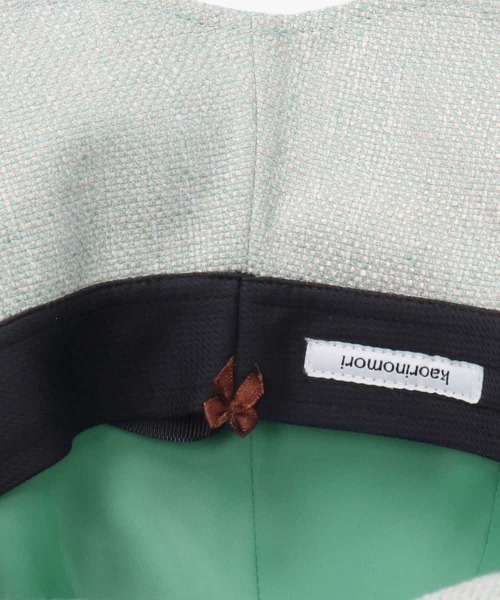 kaorinomori（カオリノモリ）の「kaorinomori ボンボンチューリップ / カオリノモリ（ハット・レディース・ライトブルー/クリーム/ネイビー・M/57.5cm）」の19枚目の写真