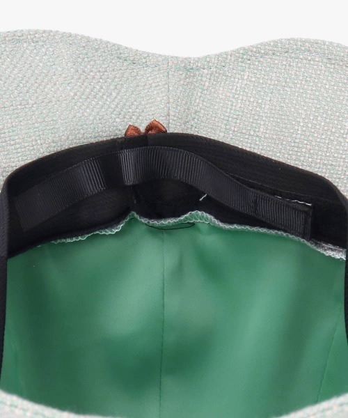 kaorinomori（カオリノモリ）の「kaorinomori ボンボンチューリップ / カオリノモリ（ハット・レディース・ライトブルー/クリーム/ネイビー・M/57.5cm）」の20枚目の写真