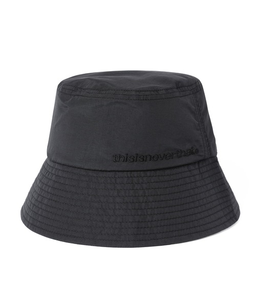 thisisneverthat（ディスイズネバーザット）の「SUPPLEX Long Bill Bucket Hat（ハット・メンズ・ブラック/ダークグリーン・L/M）」の2枚目の写真