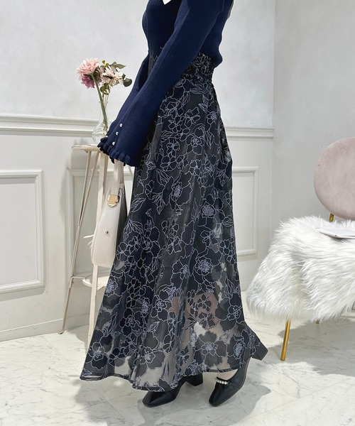 『新品』♡N°21 ブラック フレアスカート定価以下のお買い得品 セール】アソートフレアスカート【ZOZOTOWN限定アイテム