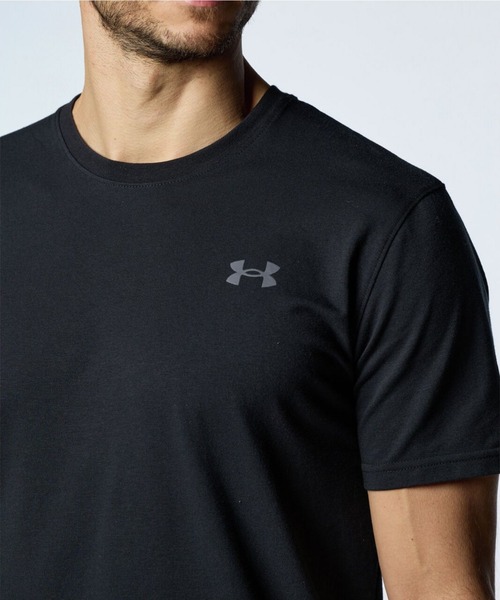 UNDER ARMOUR（アンダーアーマー）の「アンダーアーマー  UAパフォーマンスコットン ショートスリーブTシャツ（Tシャツ/カットソー・メンズ・ホワイト/オリーブ/ブラック/グレー・S/M/L/LL/3L）」の6枚目の写真