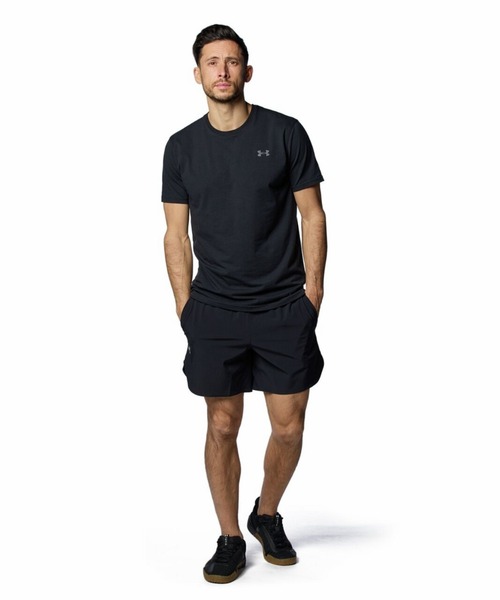 UNDER ARMOUR（アンダーアーマー）の「アンダーアーマー  UAパフォーマンスコットン ショートスリーブTシャツ（Tシャツ/カットソー・メンズ・ホワイト/オリーブ/ブラック/グレー・S/M/L/LL/3L）」の7枚目の写真