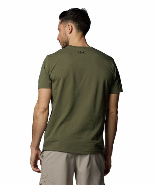 UNDER ARMOUR（アンダーアーマー）の「アンダーアーマー  UAパフォーマンスコットン ショートスリーブTシャツ（Tシャツ/カットソー・メンズ・ホワイト/オリーブ/ブラック/グレー・S/M/L/LL/3L）」の13枚目の写真