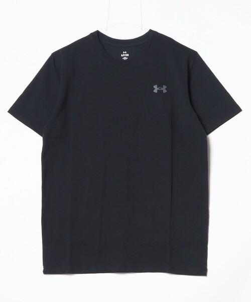 UNDER ARMOUR（アンダーアーマー）の「アンダーアーマー  UAパフォーマンスコットン ショートスリーブTシャツ（Tシャツ/カットソー・メンズ・ホワイト/オリーブ/ブラック/グレー・S/M/L/LL/3L）」の16枚目の写真