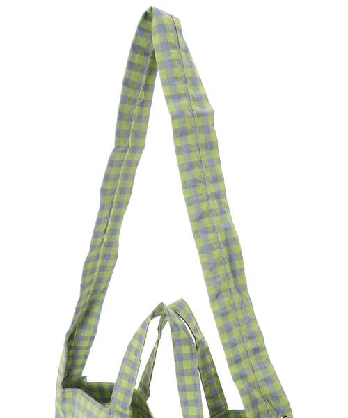 Green　Parks（グリーンパークス）の「OTO.HA.　ドロストショルダーBIGトート（トートバッグ・レディース・ブラック/ピンク/グリーン・FREE）」の9枚目の写真