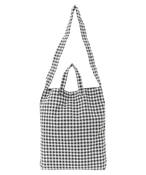 Green　Parks（グリーンパークス）の「OTO.HA.　ドロストショルダーBIGトート（トートバッグ・レディース・ブラック/ピンク/グリーン・FREE）」の11枚目の写真