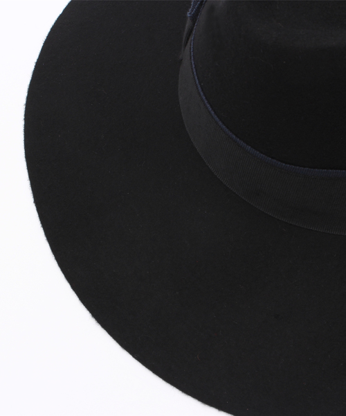 CROON A SONG(クルーンアソング)の「中折れ帽(ハット・レディース・ブラック/ブラウン・FREE)」の7枚目の写真