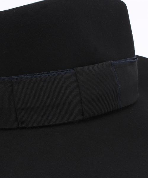 CROON A SONG(クルーンアソング)の「中折れ帽(ハット・レディース・ブラック/ブラウン・FREE)」の6枚目の写真