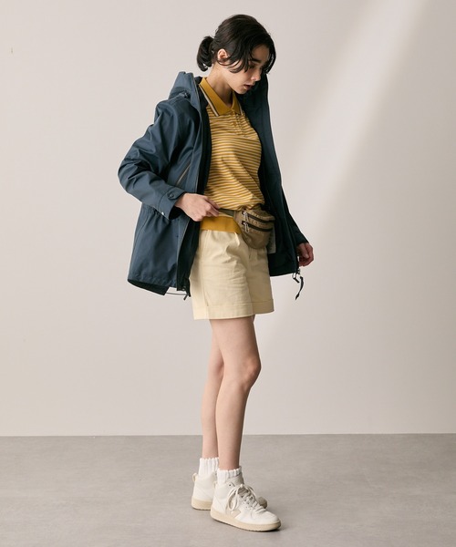 AIGLE(エーグル)の「コットンツイルショートパンツ(その他パンツ・レディース・レッド/ホワイト/グリーン・38/36/40)」の4枚目の写真
