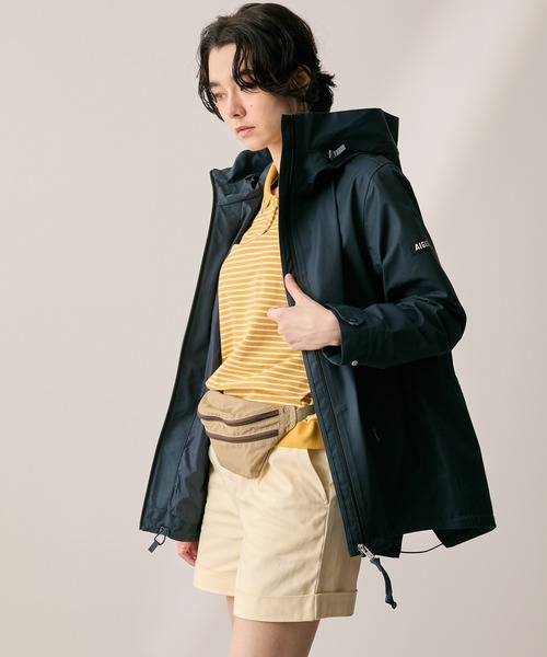 AIGLE(エーグル)の「コットンツイルショートパンツ(その他パンツ・レディース・レッド/ホワイト/グリーン・38/36/40)」の9枚目の写真