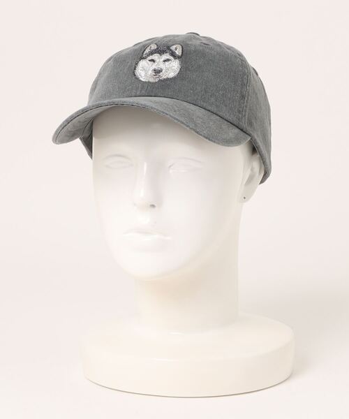 【セール】Dog Embroidery Cap - SIBERIAN HUSKY（キャップ）｜UNICOM（ユニコン）