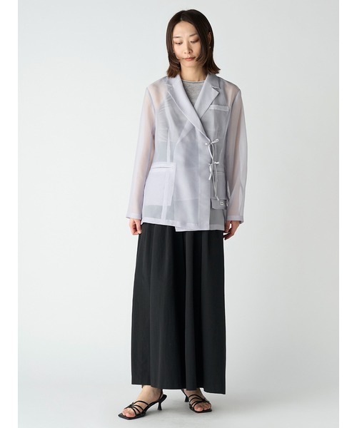 LILY BROWN（リリーブラウン）の「リボンディテールシアージャケット