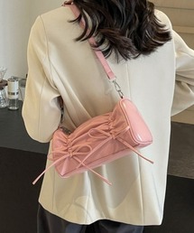 リボンデザイン ショルダーバッグ