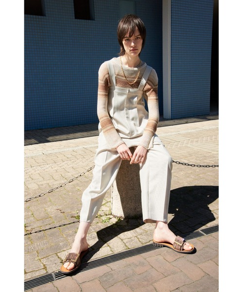 Mila Owen（ミラオーウェン）の「カップインアメスリタンクトップス【マシーンウォッシャブル】（タンクトップ・レディース・ベージュ/ホワイト/その他/チャコールグレー/ダークブラウン/ライトベージュ・1/0）」の21枚目の写真