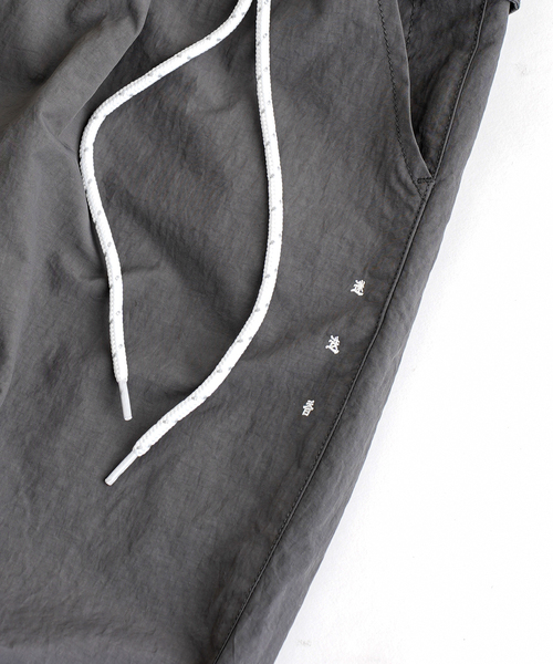 417 EDIFICE(フォーワンセブンエディフィス)の「"迷迭香×417×Begin" VEGETABLE DYE HARVEST TRAINER(スラックス・メンズ・ネイビー/ブラック/チャコールグレー・2/3/4)」の8枚目の写真