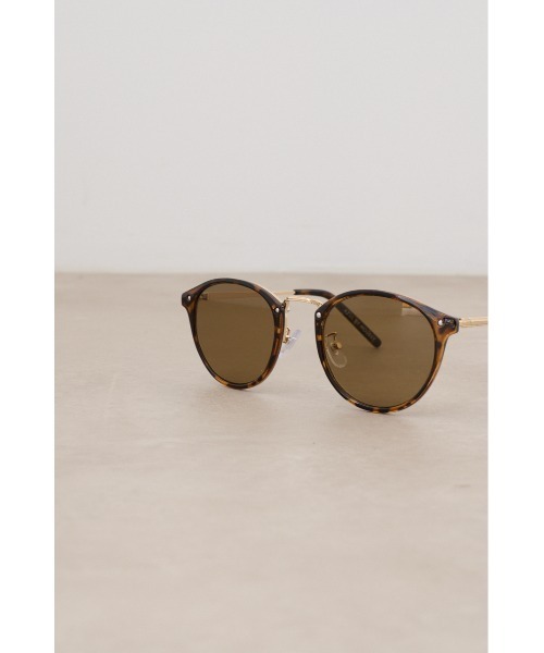 AZUL by moussy（アズールバイマウジー）の「メタルブリッジアイウェア（サングラス・レディース・ブラック/クリア/ブラウン・FREE）」の20枚目の写真
