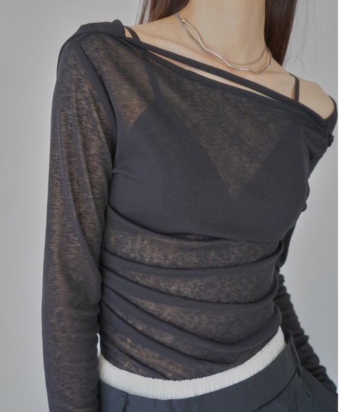 DRWCYS（ドロシーズ）の「ブラトップ（その他トップス・レディース・ホワイト/ブラック・FREE）」の4枚目の写真