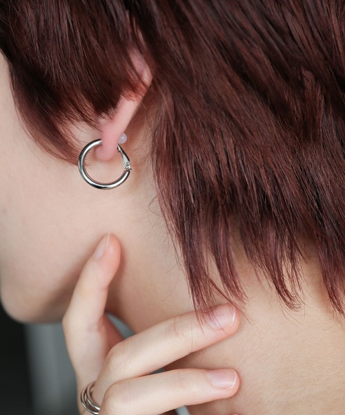 select MOCA（セレクトモカ）の「【ZOZO限定】クリアカーブセットイヤリング（イヤリング・レディース・ゴールド/シルバー・FREE）」の12枚目の写真