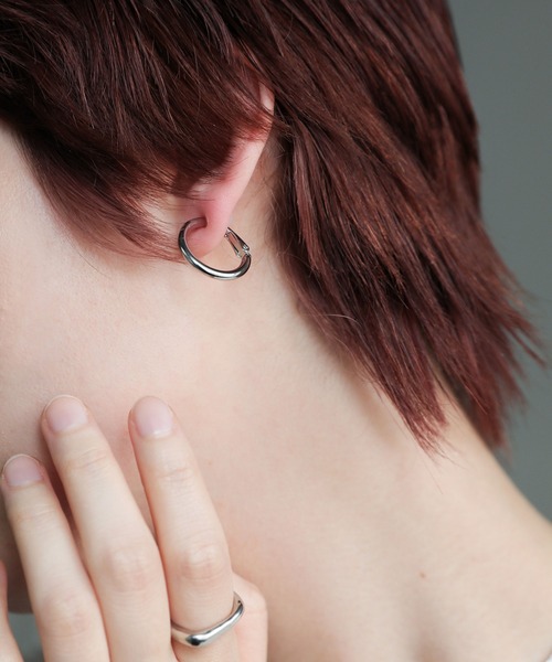 select MOCA（セレクトモカ）の「【ZOZO限定】クリアカーブセットイヤリング（イヤリング・レディース・ゴールド/シルバー・FREE）」の14枚目の写真